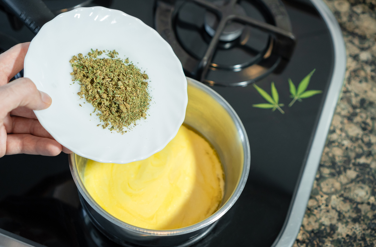 using cannabutter